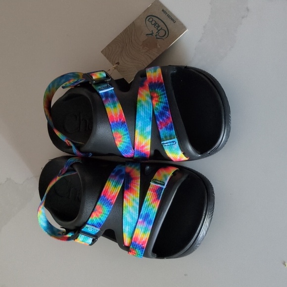 Chaco | Kids | Size 2 | Rainbow | Sandals | NWT - Picture 1 of 4